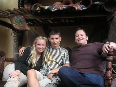 Agi, Ich und Bartosch in Phantasialand.