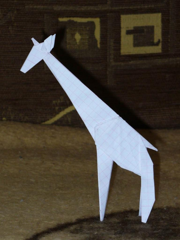 moje origami, narazie mało dokładne ale dopiero się uczę :) #origami