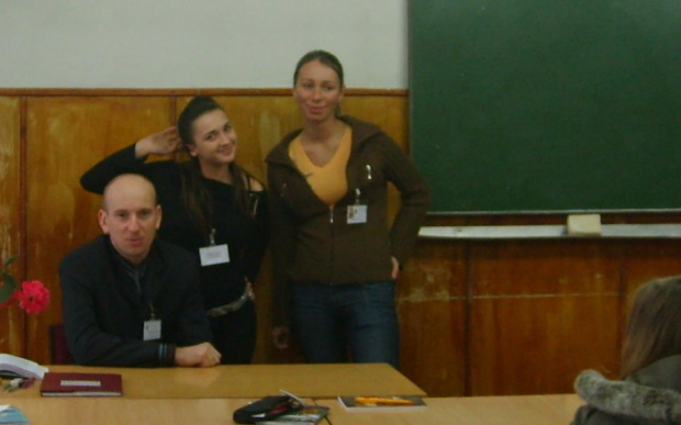 Ja Paulinka i Profesor:) :D :P w oczach uczniow wazelinka lub Sor ewentualnie Boniek;D