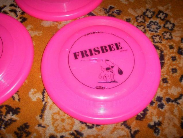 Oczojebny róż ... xD #fastback #frisbee #DogFrisbee