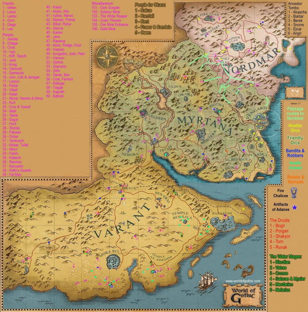 Mapa do Gotic III