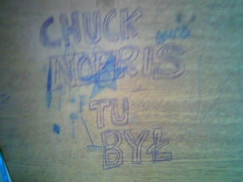 Chuck Norris tu był #ChuckNorris