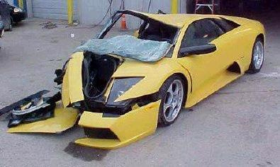 Lambo #WypadkiSamochodowe