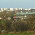 Puławy - widok z Góry Puławskiej #Puławy #most #rzeka #Wisła #GóraPuławska