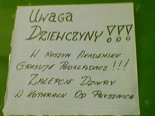 Dziewczyny zalepcie dizury :)