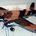 Konwersja PZL-37 na PZL-48. Podziałka1:48