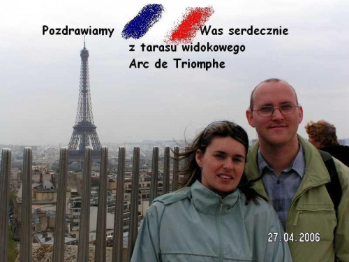 My w Paryżu/Wersalu kwiecień/maj 2006