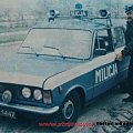 Radiowoz MIlicji Obywatelskiej marki FIAT FSO 1500, na zdjęciu podoficer MO Starszy Sierżant sztabowy
-------------
fotografię udostępnił Zomol