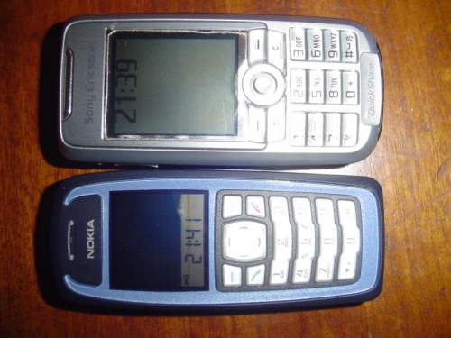 SE K700I i NOKIA 3100