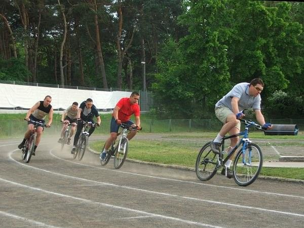 Wyścigi kolarskie rozegrane w ramach XXVIII Spartakiady Pracowników Zakładów Azotowych Puławy SA #kolarstwo #rower #rowery #Puławy