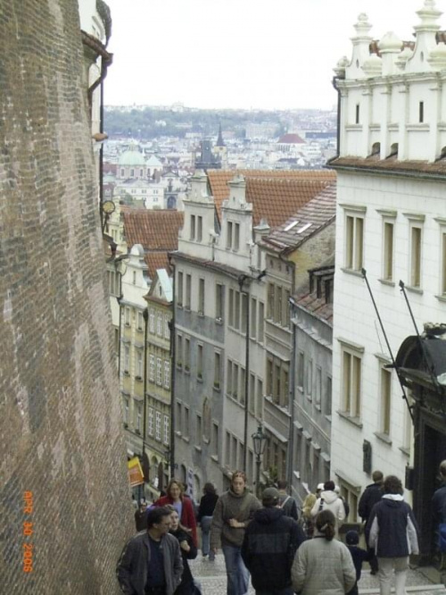 Praha-schodkami na Hradcany