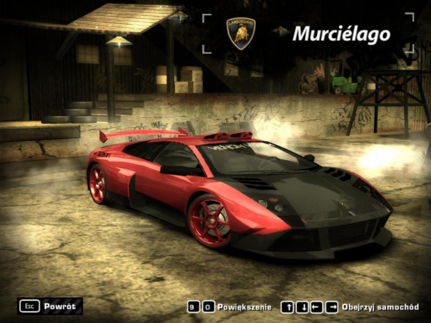 Lamborghini Murcielago z NFSMW.