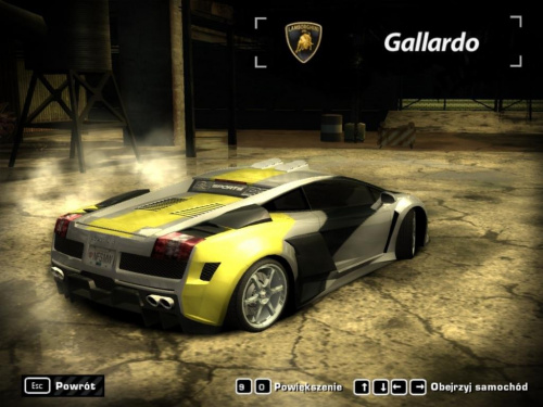 Lamborghini Gallardo 2 z NFSMW.