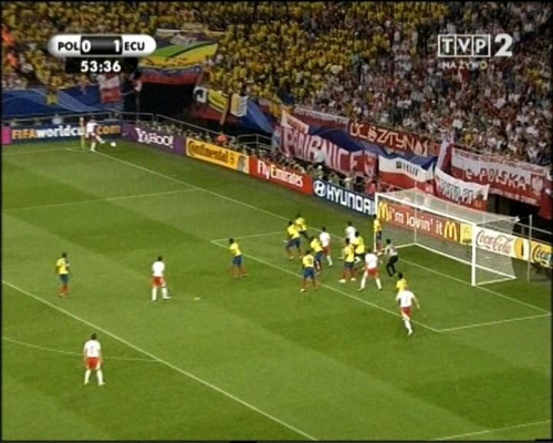 Mecz PL - Ekwador druga połowa