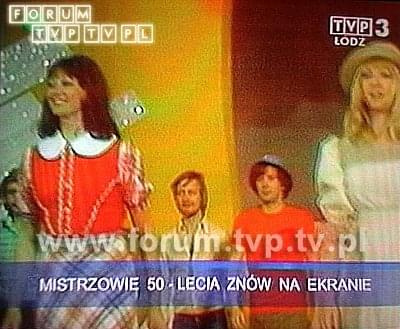 Mistrzowie 50-lecia znów na ekranie. TVP3 Łódź. Na zdjęciu: Maryla Rodowicz. Więcej na: www.forum.tvp.tv.pl
