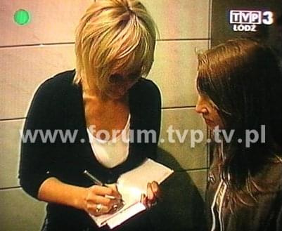 Magdalena Kamińska, Łódzkie Wiadomości Dnia (ŁWD), TVP3 Łódź. Więcej na: www.forum.tvp.tv.pl