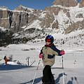 #dolomity #góry #ludzie #narciarz #włochy