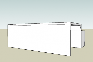 Prerendery boxa robionego na wzór ławki ze stołem #skatepark #box #ławka #stół #prerender #render