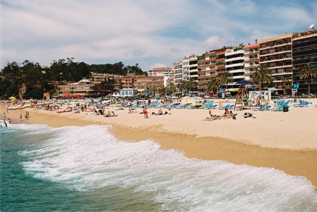 Plaża w Lloret de Mar.