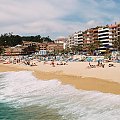 Plaża w Lloret de Mar.