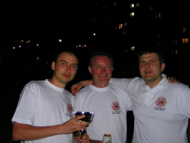 303_Shpacoo, 303_Wujo, 303_Polrus. I'm holding Cup of "Dziadek Kos' Polish Il-2 Tournament" won for the 3rd time by Pinker. First two editions were won by Zoom - it means all championships were won by 303 pilots.