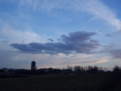 #WieżaCiśnień #wieża #chmury #niebo